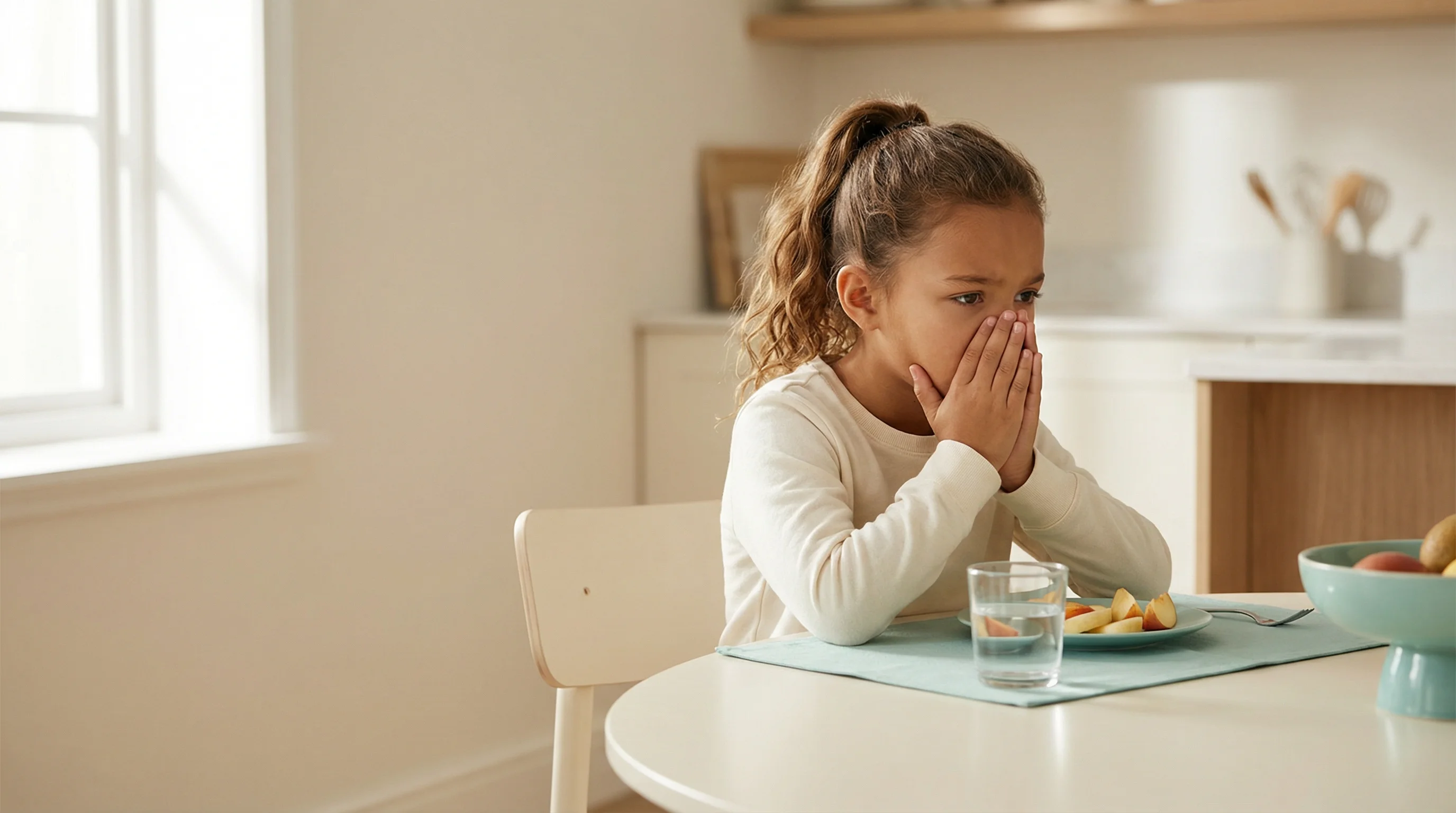 Child assessed for persistent blocked nose symptoms at My-ENT Sydney.