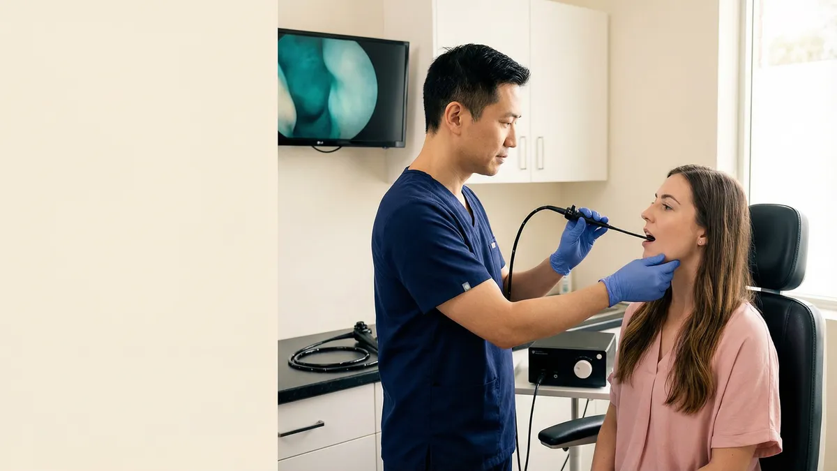 Adenoidectomy procedure setting prepared for paediatric ENT airway surgery.