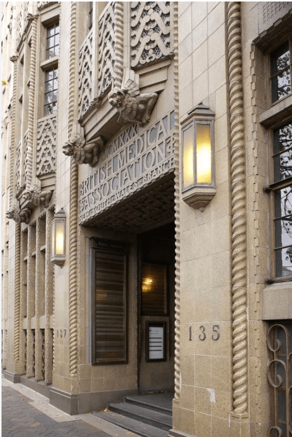 BMA House at 135 Macquarie Street, Sydney CBD